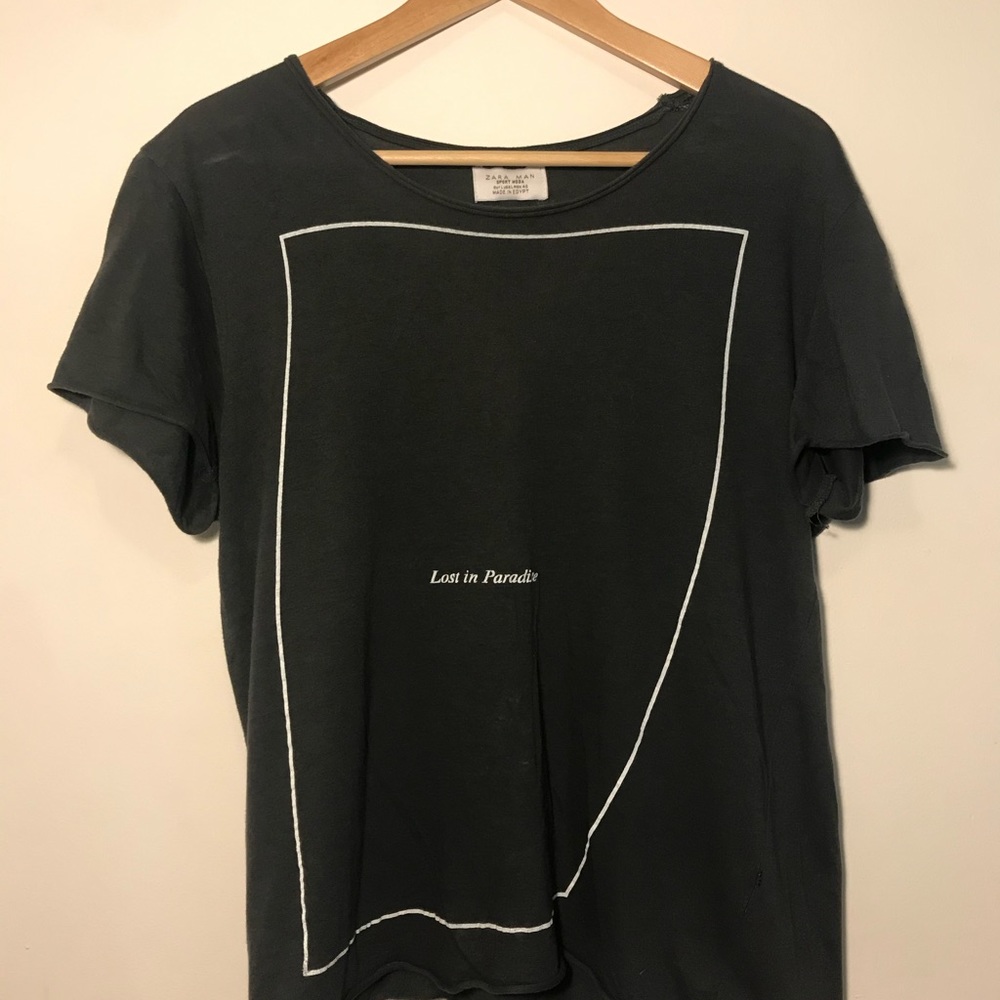 Zara t-shirt (lost in paradise)